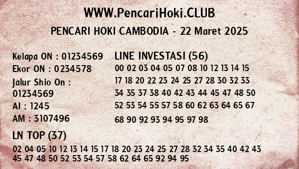 Prediksi Cambodia